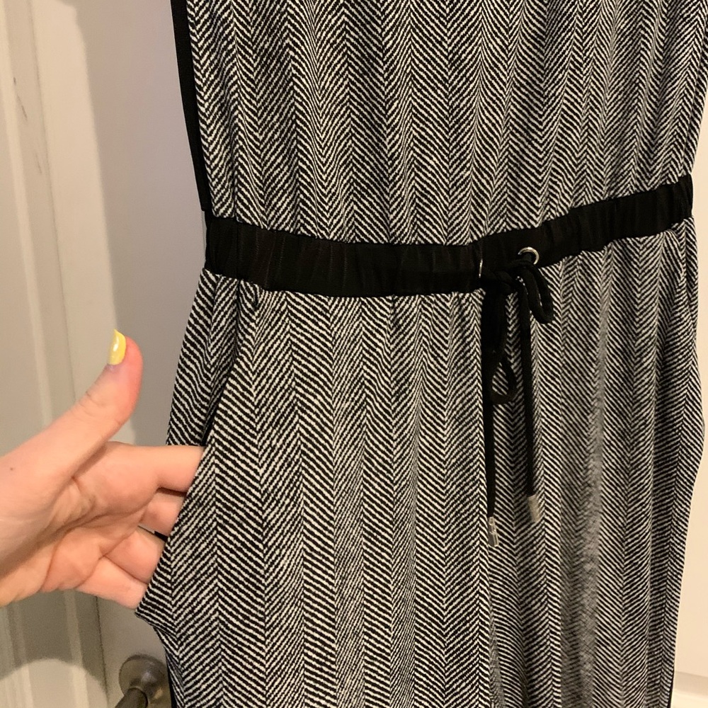 Michael Kors Herringbone Drawstring Jumpsuit - image 4